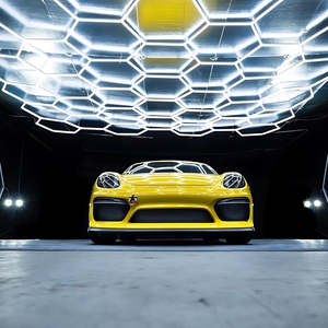 SUEZカスタムワークショップ照明LEDハニカム照明高輝度六角形LEDライト - Product Image 2