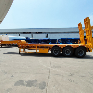 Semirremolque de Plataforma Baja de 2/3/4 Ejes con Centro de Gravedad Bajo, Conducción Estable y Transporte Seguro, en Venta - Product Image 5