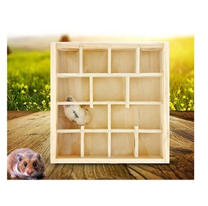 Hamster oyuncak akrilik kapak cüce fare kafesi tüpler Gerbil labirent küçük kürklü hayvanlar - Product Image 6