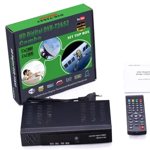 Tv por satélite hd de alta qualidade, receba suporte tipo multi original digital cccam iptv