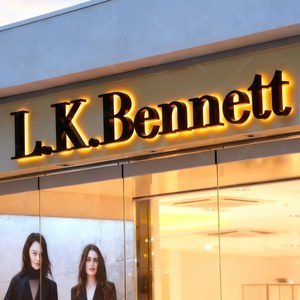 Tùy chỉnh 3D Logo LED Backlit Acrylic kim loại thư dấu hiệu ánh sáng lên bảng Thương hiệu LED chiếu sáng dấu hiệu điện tử - Product Image 1