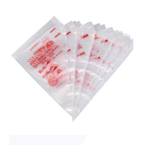 Grandi sacchetti di tubazioni senza spalline usa e getta addensati 100 pezzi e sacchetto di pasticceria glassa per Cupcake decorazione biscotti - Product Image 4