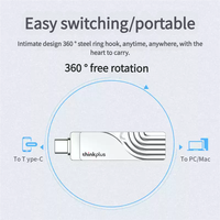 Flash Drive Think Plus High Speed USB 3.2 Tipe C 32/64/128/256/512/1TB USB Flash Drive USB Stick untuk Lenovo