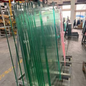 Vidrio Templado Ultra Claro de Alto Rendimiento de 8 mm, Interlámina de 1.52PVB, Vidrio Laminado Templado de Baja Emisividad XETB170 de 8 mm - Product Image 2