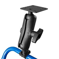 Support VESA 100 x 100 avec rotule de 2,25 pouces pour ordinateur portable et moniteur, support robuste pour voiture, moniteur 4K avec support VESA