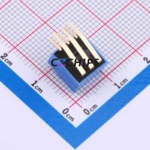 DA-03-B DIP Switch Through hole Component (THT) Switch ( Number of Switch Sections: 3 )( Lead Spacing: 2.54mm )( Color: Blue ) - Product Image 2