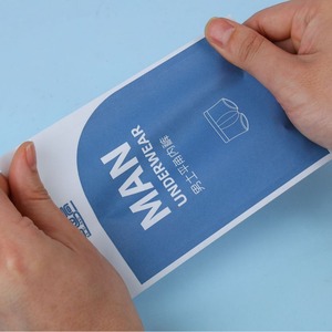Sacs en papier plastifié à mailles pour sous-vêtements et emballages médicaux, pochettes de stérilisation bleues, taille personnalisée - Product Image 1