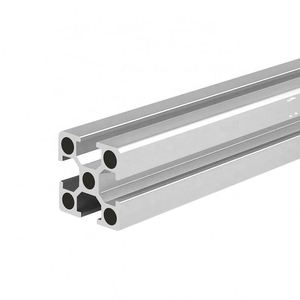 Profilé en aluminium 25x25 Série 6000 en alliage d'aluminium, norme nationale GB2525, accessoires légers pour étagère de bassin à poissons, service de découpe - Product Image 1