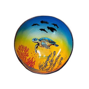 Tazones de Coco Orgánico Lacados al por Mayor, Artesanía en Madera, Ligeros, Duraderos, Ecológicos, Reutilizables, Lavables, Modernos y Creativos - Product Image 1