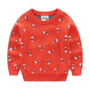 Suéter de Invierno Personalizado con Cuello Redondo y Diseño de Espina de Pescado para Niños, Moda Infantil en India, Compra en Línea - Product Image 3