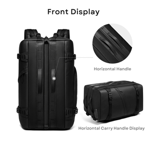 <span class=keywords><strong>Sac</strong></span> à dos de voyage amélioré à compression <span class=keywords><strong>sous</strong></span> <span class=keywords><strong>vide</strong></span> 40L avec serrure TSA intégrée pour ordinateur portable et pompe intégrée - Product Image 5