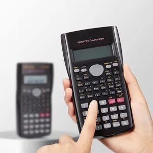 Scientific Calculator Solar Power Function LCD Display Engineering Scientific Office School Business Math Digital Calculator