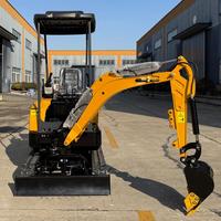 Livraison gratuite, mini-excavatrice de 1,5 tonne, moteur Kubota EPA, excavatrice compacte pour utilisation agricole