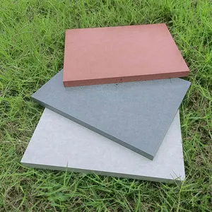 Customized Color External Siding And Cladding Fireproof Fiber Cement Board/sheet