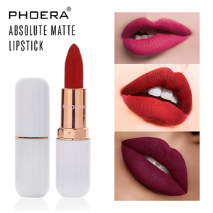 PHOERA Absolute Velvet Matte Lipstick Color Sensational Lipstick Nude Lip Makeup - Product Image 6