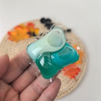 Deterjen Laundry 4D Pod Aroma Tahan Lama Penghilang Noda Pelembut Pakaian 3-in-1 20g 70%-75% Bahan Aktif