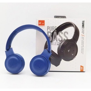 OMfoX T510bt Auriculares supraaurales con controlador dinámico y micrófono para teléfono - Product Image 1