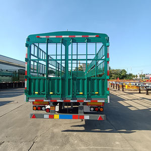 Semirremolque de 3 Ejes y 60 Toneladas para Transporte de Ganado, Vacas, Cerdos, Aves y Otros Animales, con Vallas, en Venta - Product Image 5