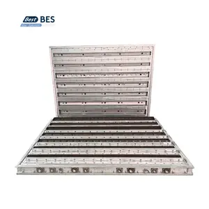 Bes Productivity EPS Máquina de moldeo de forma de espuma para panel de techo de cornisa Caja de hielo Línea de producción de paquetes de nevera