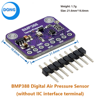 Module de capteur de pression BMP388 BMP390 BMP390L à faible bruit, carte d'évaluation numérique de température atmosphérique 24 bits IIC SPI