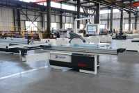 Scie à table coulissante horizontale pour la découpe de panneaux de bois, machine de précision avec garantie de 2 ans, 220V/380V