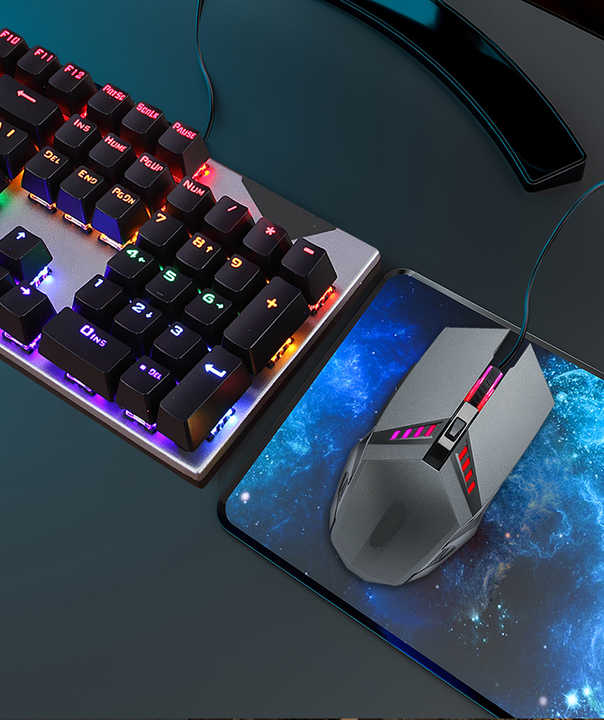 Wholesale Gamer Keyboard Backlit RGB Keyboards Mouse Computer Laptop