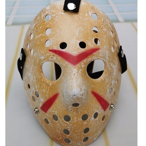 Maschera di <span class=keywords><strong>Jason</strong></span> Voorhees in Plastica per Halloween, Maschera Horror per Feste e Cosplay - Product Image 2