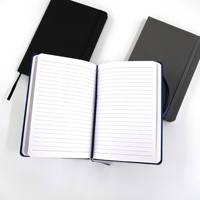 Carnet en cuir souple A5 avec logo personnalisé, journal de haute qualité à couverture rigide pour les réunions d'affaires, fournitures de bureau