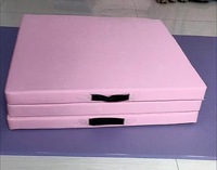 Tapis de gymnastique professionnel pliable NO.1, tapis de yoga, tapis de danse, tapis de sol épaissi silencieux et portable pour sit-up et exercices de gymnastique