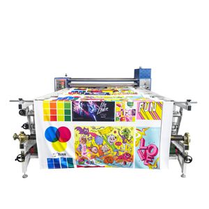 Factory Direct Automatic Roll to Roll Sublimation Printing Machine With Multicolor Flatbed Printer Heat Transfers New Condition - Product Image 5