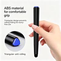 Stylet tactile IR avec pointe de 10 mm et aimant pour tableau blanc interactif, stylet triangulaire anti-roulement pour tableau intelligent IR et écran tactile |   OEM