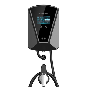 เครื่องชาร์จรถยนต์ไฟฟ้าแบบติดผนัง รุ่น J1772 กำลังไฟ 9.6 กิโลวัตต์ รองรับการชาร์จเร็ว ได้รับการรับรองมาตรฐาน 40a - Product Image 2