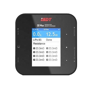 เครื่องชาร์จแบตเตอรี่ลิโพกำลังสูงแบบพกพา <span class=keywords><strong>ISDT</strong></span> Q6 Nano 200W <span class=keywords><strong>Q8</strong></span> Lite 500W <span class=keywords><strong>Q8</strong></span> <span class=keywords><strong>Max</strong></span> 1000W 1-6S 2-8S สำหรับโดรน RC FPV - Product Image 1
