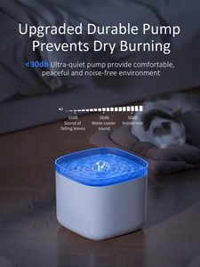 Fontaine à eau automatique intelligente sans fil pour chat, 3L, rechargeable par USB, en plastique écologique, avec filtre automatique, pour usage extérieur, avec réglage de la durée - Product Image 4