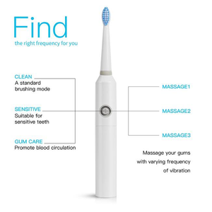 แปรงสีฟันไฟฟ้าแบบใช้แบตเตอรี่ มอเตอร์แบบถ้วยกลวง ใช้แบตเตอรี่อเนกประสงค์ คุ้มค่ามาก - Product Image 6