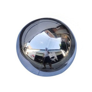 Boule de miroir gonflable colorée grandes boules brillantes réutilisables grand ballon de décoration d'événement ballon à bulles Disco en PVC - Product Image 4