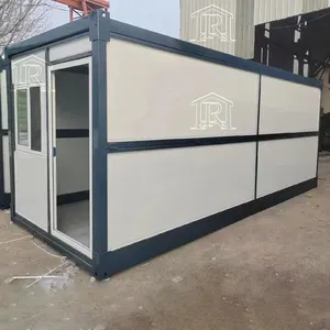 Opvouwbare Kamers 20ft 40ft Container Huis Kantoor Modulaire Huizen Prefab Container/Uitbreidbare Cabine Opvouwbaar Containerhuis