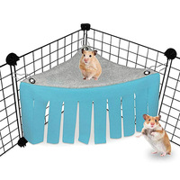 Neues Modisches Fransen-Design Kleintier-Hamster-Hamsterhöhle Temporäres Heim Hängematte Fluchtzelt Eckhaus