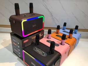 2024 <span class=keywords><strong>Marshall</strong></span> Retro Home Haut-parleur <span class=keywords><strong>Bluetooth</strong></span> en cuir en bois Portable avec microphone FM AUX 2 - Product Image 4