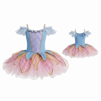 Robe tutu de danse pour filles AL-P0001, costume de danse pour enfants, robe tutu rose princesse, vêtements de scène pour enfants, robe de fête