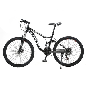 Bicicletta da Montagna Camp Off-Road con Telaio in Carbonio, Reggisella Innovativo, 21 Velocità, Doppia Sospensione di Qualità, Ruote da 24 Pollici - Product Image 1