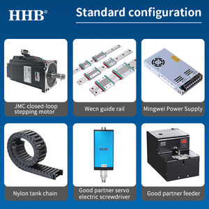 Máquina Atornilladora Rotativa Automática HHB con Manipulador de Descarga, Robot de Plataforma Giratoria de 4 Estaciones para Línea de Producción - Product Image 5