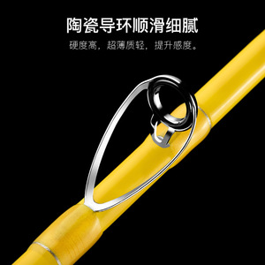 Caña de Pescar Koichi de 6m, Acción Media Rápida, para Pesca en Agua Salada, Pesca en Barco, Pesca con Señuelos, Guías SIC, Hecha en China - Product Image 4