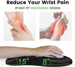 Repose-poignet <span class=keywords><strong>ergonomique</strong></span> en silicone antidérapant motif dessin animé pour <span class=keywords><strong>souris</strong></span>, soulagement <span class=keywords><strong>de</strong></span> la douleur du <span class=keywords><strong>canal</strong></span> <span class=keywords><strong>carpien</strong></span>, utilisation sur ordinateur <span class=keywords><strong>de</strong></span> bureau - Product Image 2