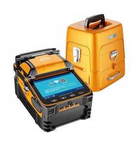 เครื่องเชื่อมใยแก้วนำแสง AI-9 แบบมอเตอร์เดี่ยว 6 ตัว เครื่องเชื่อมใยแก้วนำแสงแบบดิจิตอล WiFi 6 มอเตอร์ - Product Image 1