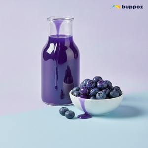 น้ำเชื่อมบลูเบอร์รี่ 5 กก. ขวด ฮาลาล HACCP สำหรับร้านชานมไข่มุก ขายส่ง - Product Image 6