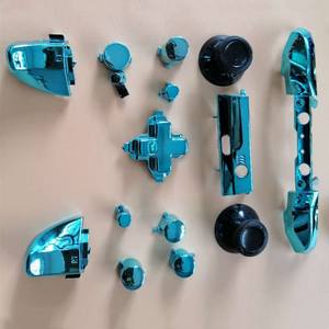 SYYTECH-juego completo de accesorios para <span class=keywords><strong>Xbox</strong></span> <span class=keywords><strong>One</strong></span> S Slim, juego de botones cromados para <span class=keywords><strong>Xbox</strong></span> <span class=keywords><strong>One</strong></span> S Slim, suministro de fábrica - Product Image 4