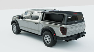 Capot rigide en aluminium pour benne de pick-up 5,5 pieds 6,5 pieds, compatible Ford F150 Tacoma <span class=keywords><strong>2023</strong></span> 2024 2025 - Product Image 3