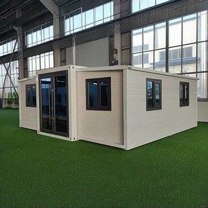 Maisons conteneurs <span class=keywords><strong>à</strong></span> double aile de haute qualité, maisons préfabriquées extensibles, maisons pliantes de la série avec salle de bain - Product Image 4