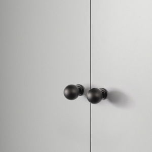 Nút cửa tủ mini tròn bằng hợp kim nhôm một lỗ, dùng cho tủ bếp, tủ quần áo, ngăn kéo, tủ đựng đồ - Product Image 2